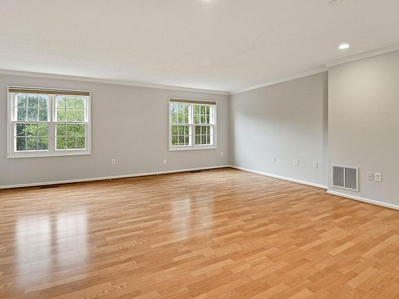 Living room with lake views