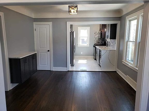 Dining room with buffet