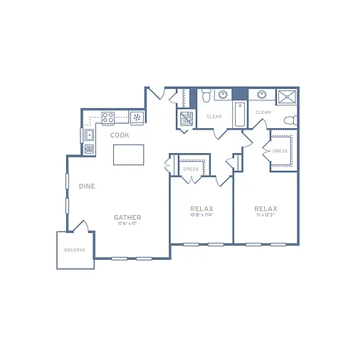 Floor plan B1_FOGL