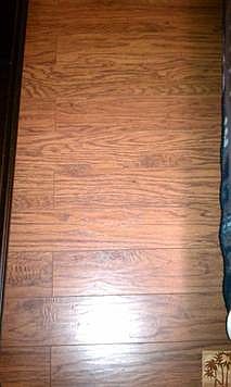 Wood like flooring in baby/guest room