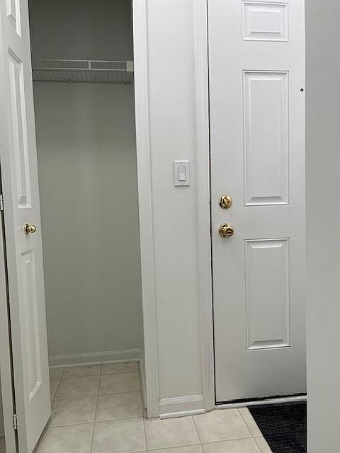 Coat Closet at Entrance Door