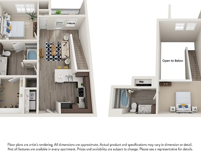 A2-Loft floor plan Art House