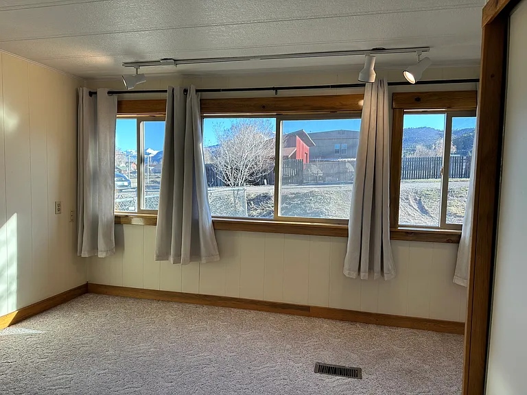 South bedroom with views of Red Mountain Pass.
