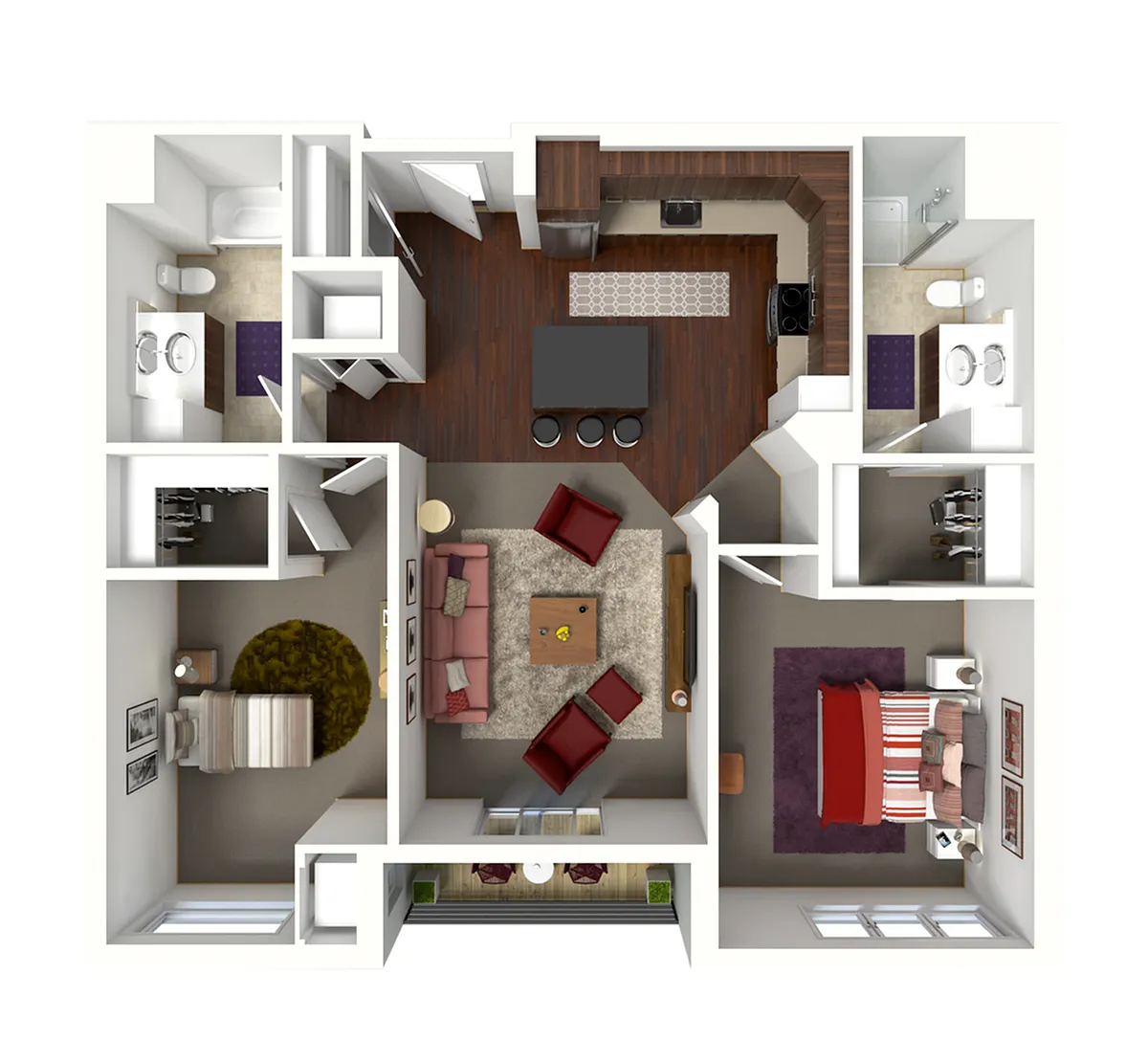 Floor plan D1