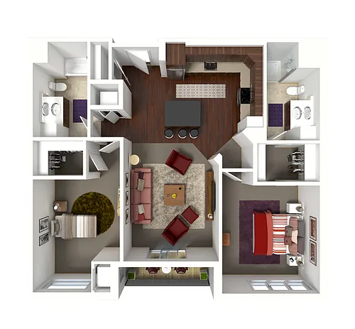 Floor plan D1