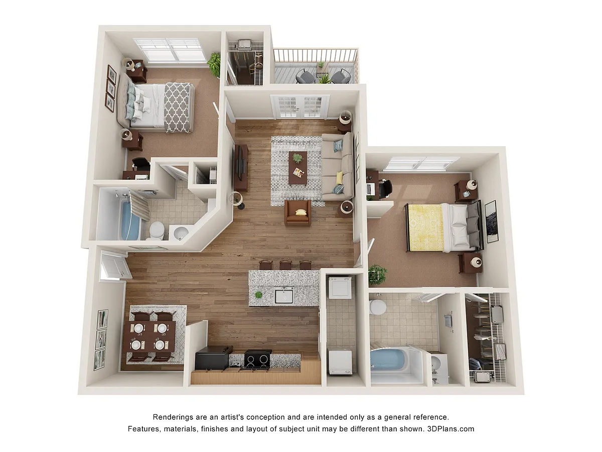 Floor plan B2 Floor Plan