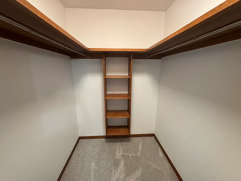 Third bedroom walk-in closet