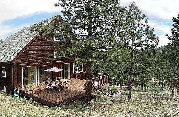 rear deck, quiet & serene