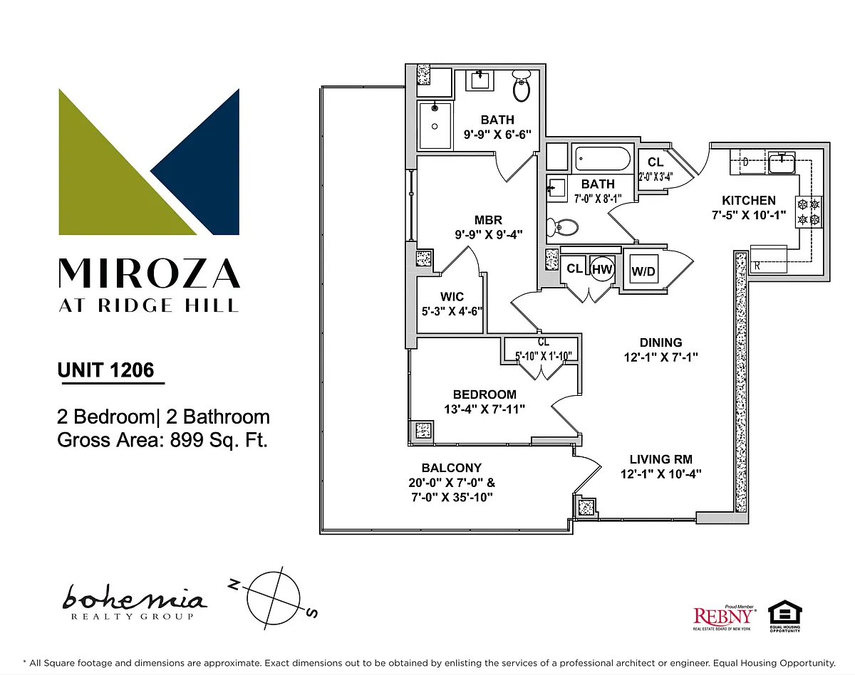 Floor plan T3 - 06 2 Bed