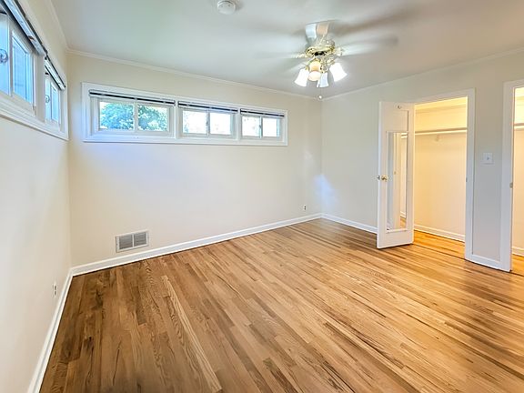 First Floor Master Bedroom and Walk-In Closet