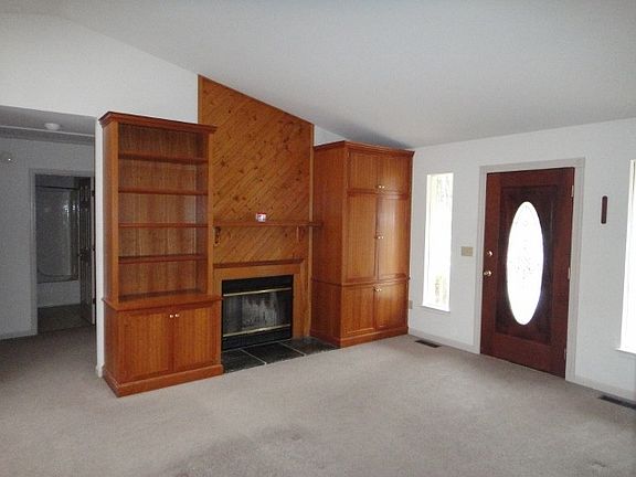 Wood burning fireplace!