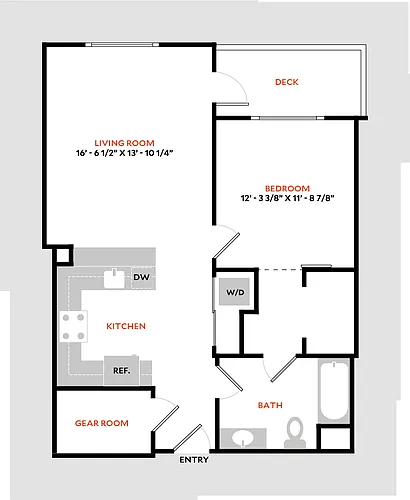 Floor plan Plan 1L