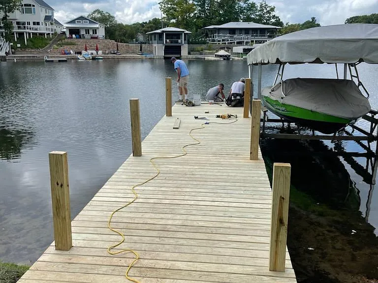 New 8'x40' Dock