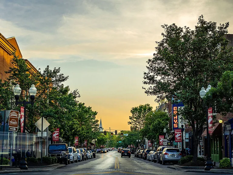 Explore Local Shops and Dining in Downtown Franklin Near The Harper