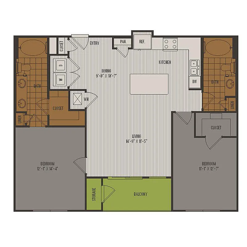 Floor plan C1
