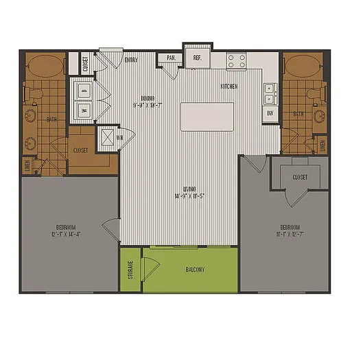 Floor plan C1