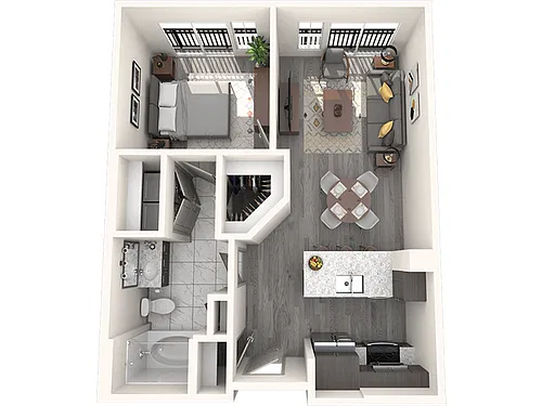 Floor plan B