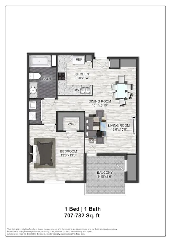 Floor plan A1 Renovated