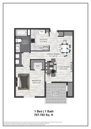 Floor plan A1 Renovated