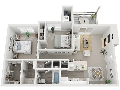 Floor plan 2X1
