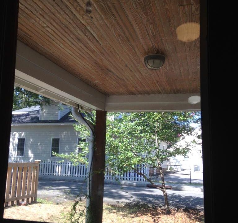 Front porch from entrance/kitchen