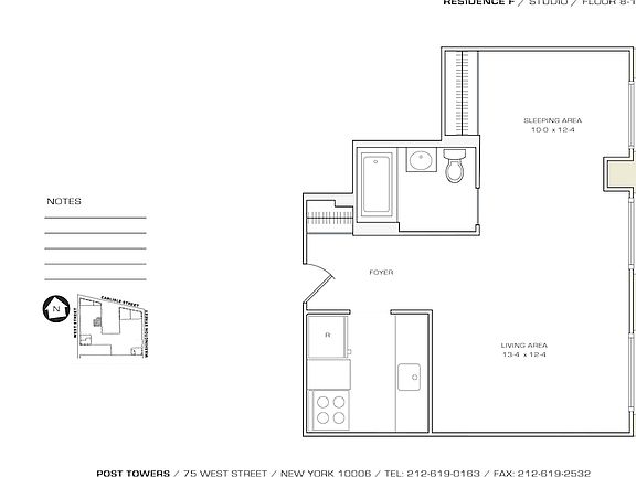2nd image of 75 West St APT 8F