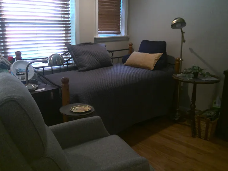 Bedroom area (daybed is available for rented use or for purchase)