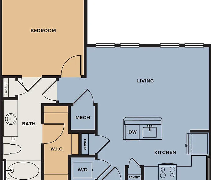 A15 floor plan Broadstone Baybrook