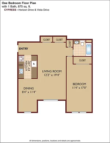 Floor plan $2.09/sq.ft. - Cypress