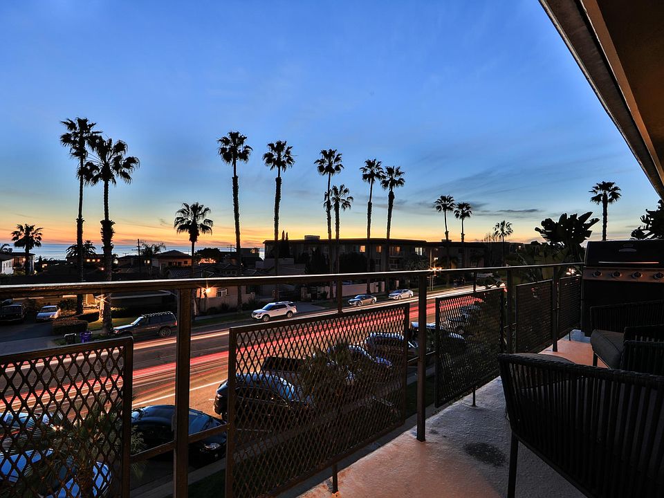 Sunset views from the balcony