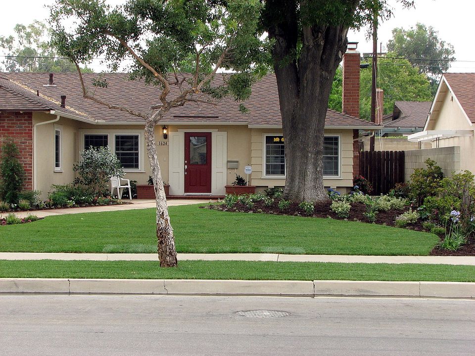 New landscaping.
