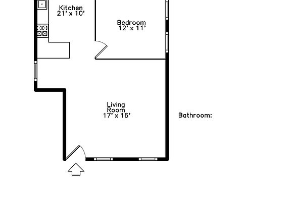 2nd image of 1418 W Blackhawk St APT 1F