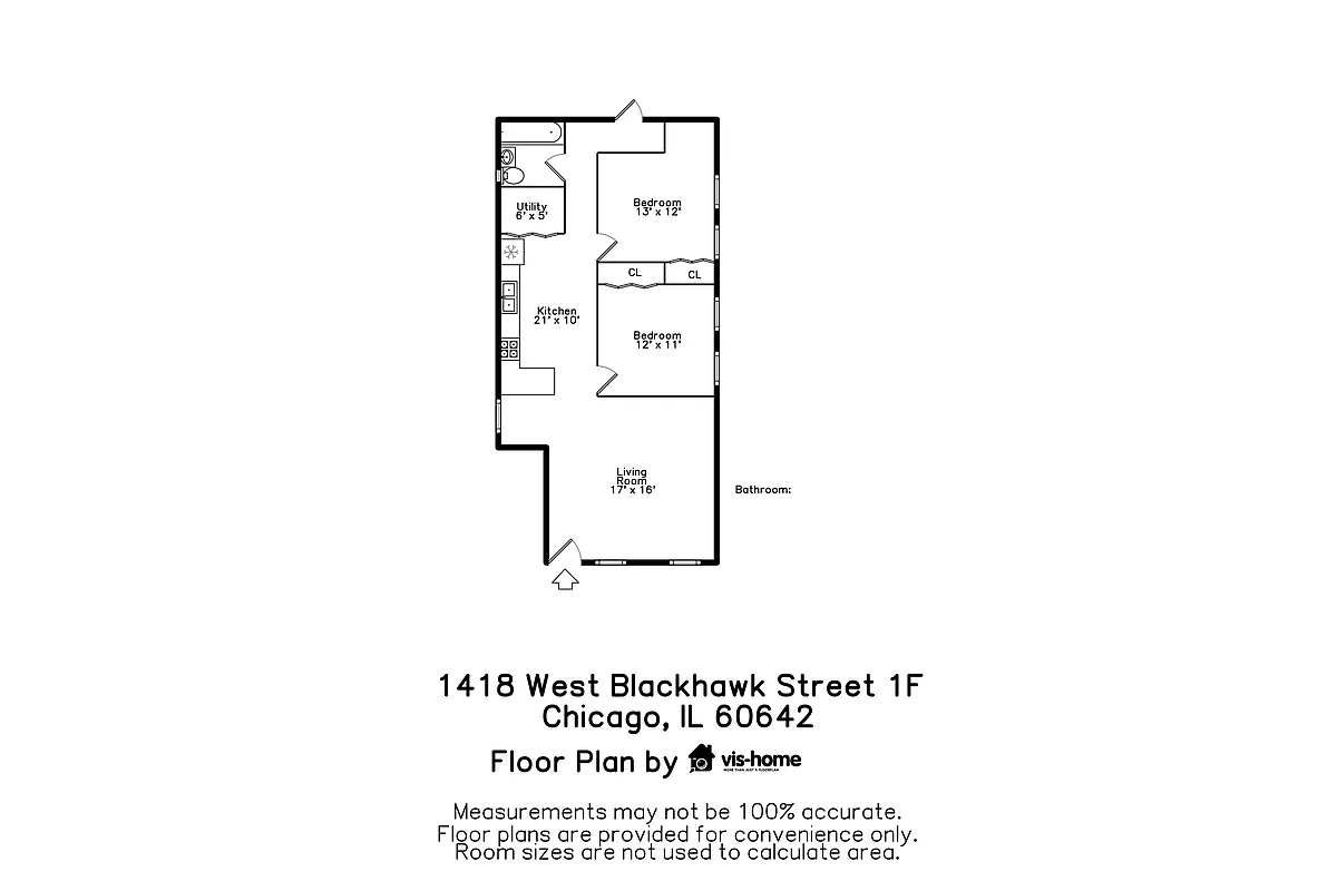 Building Photo - 1418 W Blackhawk St #1F