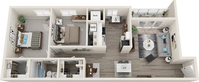 Floor plan The Garland II