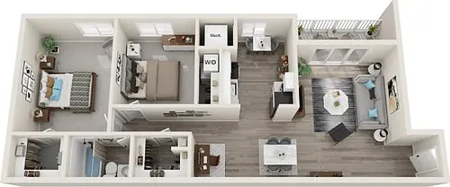 Floor plan The Garland II