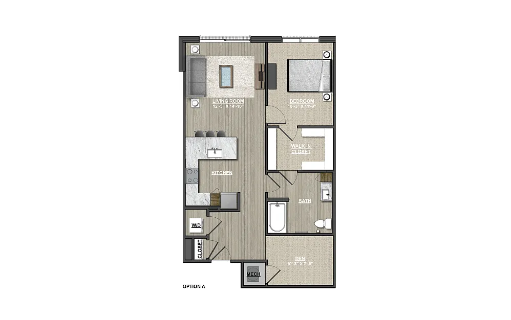 Floor plan A20 - Holly