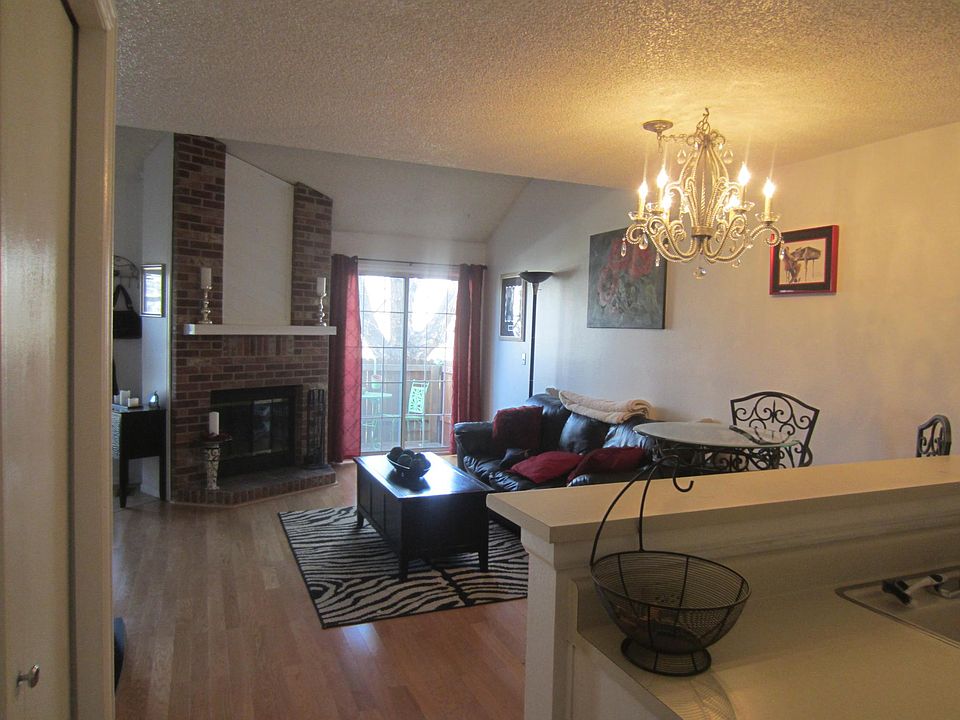 Living room from the kitchen.