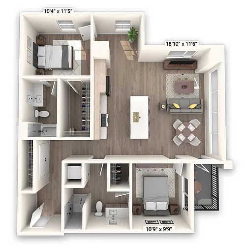 Floor plan Quandry Platinum
