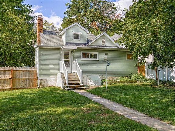 Back entrance and spacious backyard