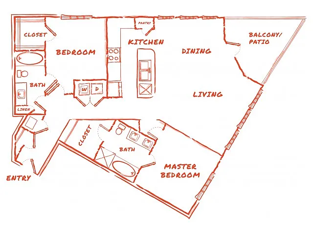 Floor plan B7
