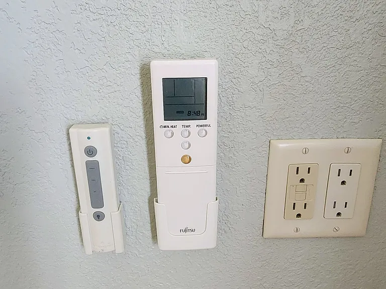 Remotes to control Heat & AC Mini-Split, Fan & Light