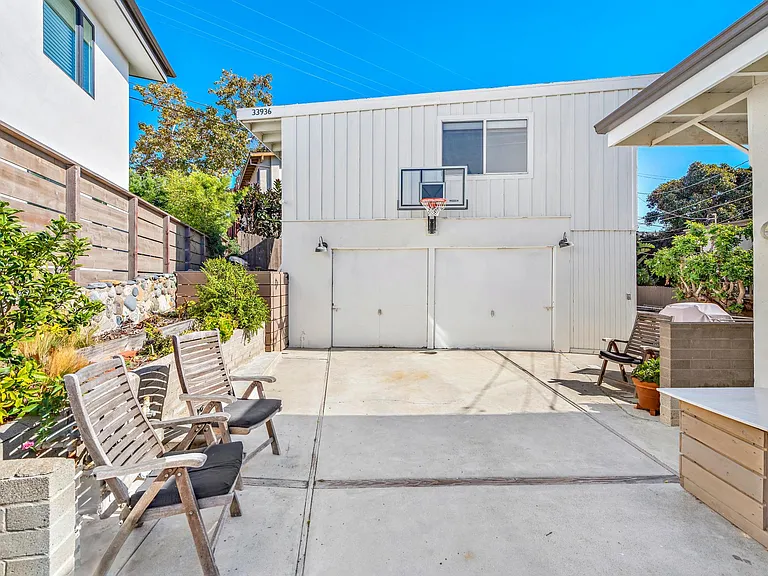 Tucked far off the street and far enough detached from front home to create privacy