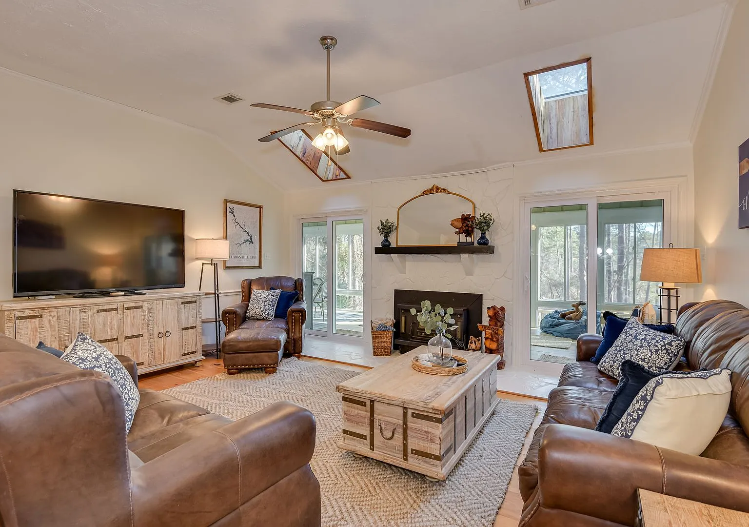 Fully Furnished Lakefront Home | Monthly Rental Available October March — Photo 1