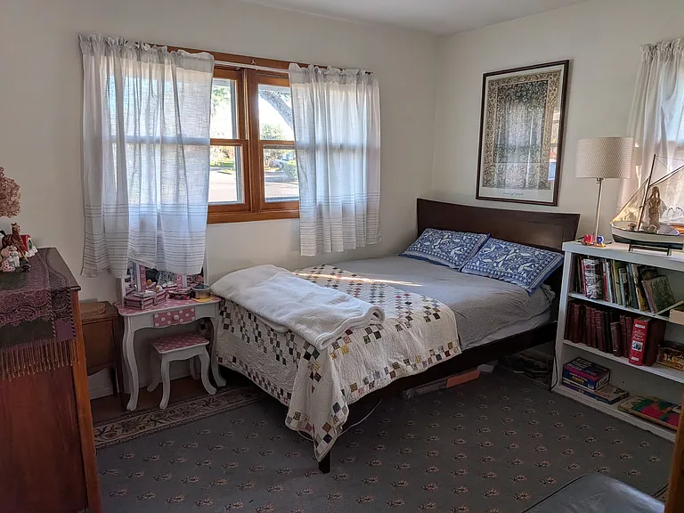 Front corner bedroom 1 with double bed
