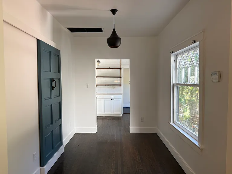 Downstairs hallway.