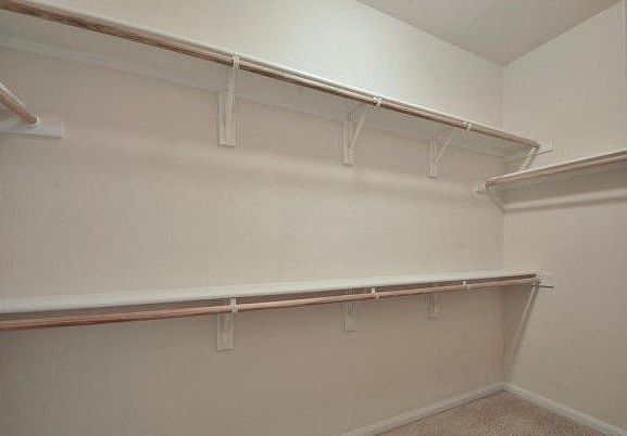 Master walk in closet