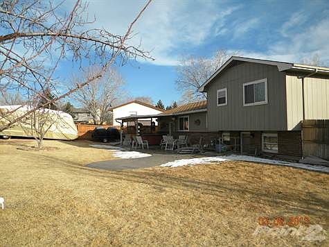 Back View Of Home