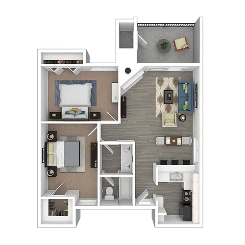 Floor plan 2x1 Upgrade
