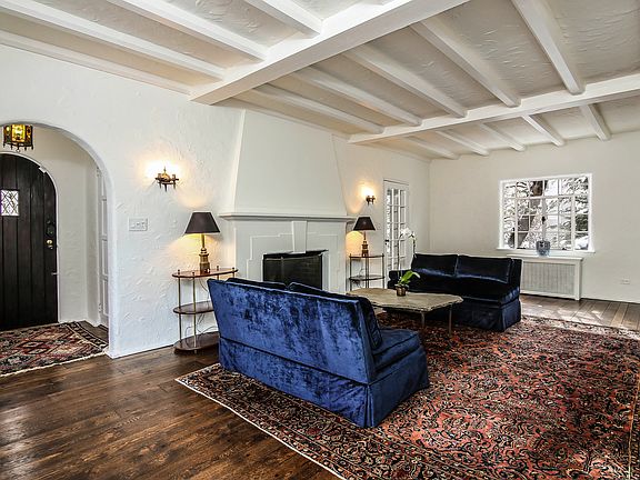 View of entry and spacious living room