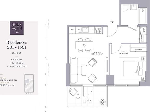 2nd image of 302 E 96th St APT 401